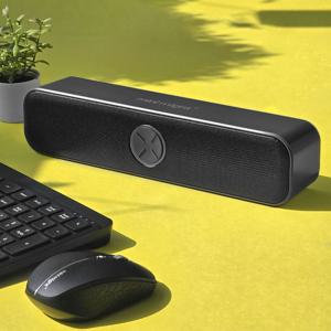 USB 사운드바 PC 및 노트북 고음질 미니 USB스피커 VM-SP1U5W