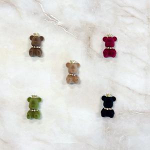 왕관 곰돌이 냉장고자석 5P SET 마그네틱 현관문