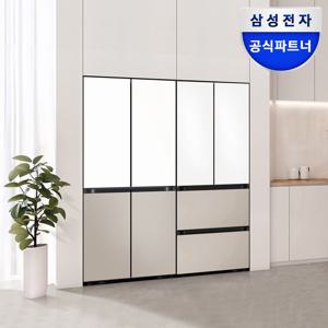 비스포크 키친핏 냉장고&김치냉장고세트 RM70F63R2ZG+RQ42DB94R2AP 에센셜