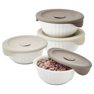 바로한끼 도자기 밥용기 450ml 2P X 2SET 총 4개
