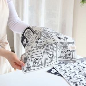 일본 스누피와 친구들 모노톤 손수건 미니 수건 -4type