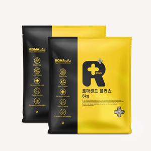 로마샌드 플러스(혼합입자) 세트 (6kg x 2포) 벤토나이트 고양이모래