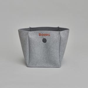 BOOKS Felt Basket