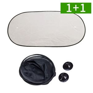 1+1 차량용 뒷유리 흡착식 햇빛가리개 100cm 자동차 자외선차단