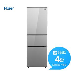 [렌탈] 미니 3도어 냉장고 190L (메탈실버)