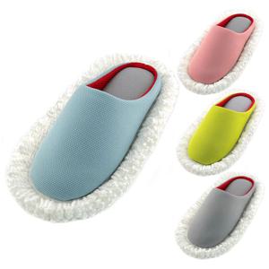 하이브리드 파스텔 쿠션 룸슈즈 일자형 260mm 4colors 거실실내화