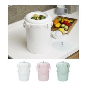 음식물쓰레기통 진공 가정용 종량제 비닐봉투 기저귀 애완동물 1,2,3L,5L 가비지캔