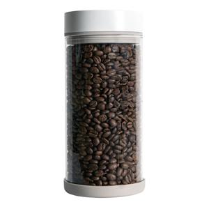 락인 자동 진공 커피 원두 보관통 화이트 1350ml