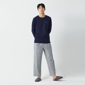 남 60수 코튼 10부 파자마 팬츠_스트라이프 (3 colors)