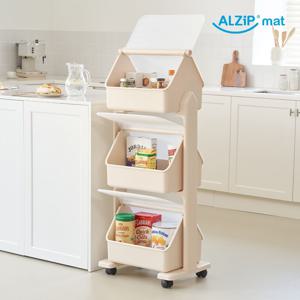 알집 이동식 트롤리 수납정리함