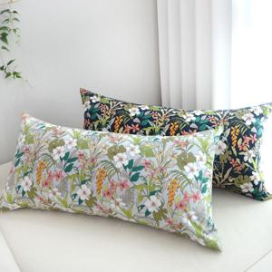 나타샤 플라워등쿠션 등받이쿠션 대형쿠션 침대 헤드쿠션 소파등쿠션 50x100 60x110