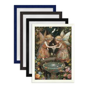 The little fairies 퍼즐 500P+슬림우드 액자 세트