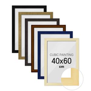벽걸이 포스터 보석십자수 액자 프레임 우드 40x60cm