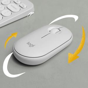 PEBBLE 2 M350S 블루투스 무선 마우스 화이트