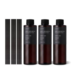[1+1+1] 대용량 프리미엄 디퓨저 리필 200ml X 3개 실내 방향제 리드스틱