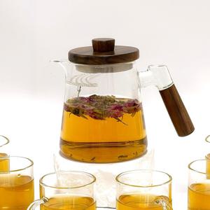 차주전자 티포트 티팟 초승달 거름망 티메이커 600ml