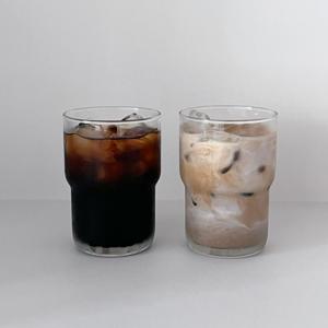 글라스 롱 스택 아이스아메리카노 카페 유리컵 460ml