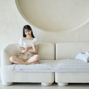 시원한 냉감 쇼파패드 여름 소파 쇼파 덮개 매트 3인용 4인용 3컬러