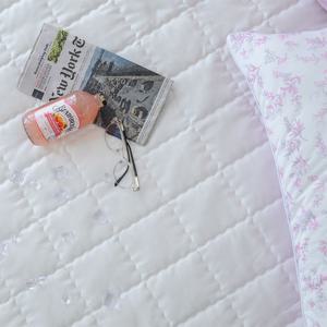 시원한 아이스 쿨매트 밴딩형 화이트 여름 냉감패드