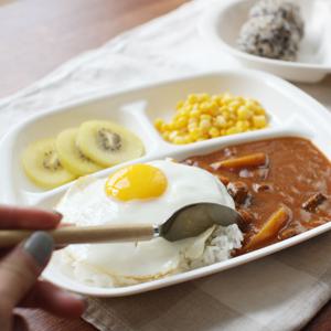 일본 3칸나눔접시 3칸식판 전자레인지 사용가능