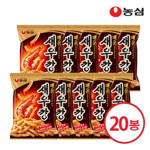 매운새우깡 90g*20개