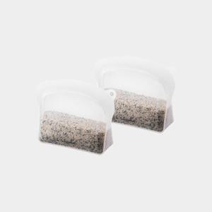 프리미엄 실리콘 지퍼백 600ml+600ml(LWP618NTLS2)