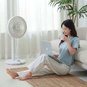 정밀 99단 풍속조절 선풍기 5엽 리모컨 타이머 망분리 스탠드 선풍기 HDC360