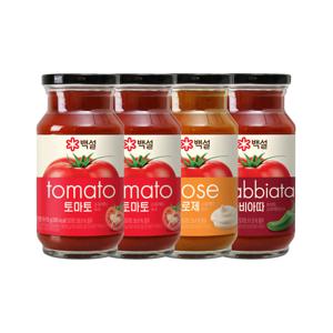 백설 스파게티소스 610g 토마토*2개+아라비아따*1개+로제*1개