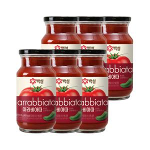 백설 아라비아따 토마토스파게티소스 610g*6개