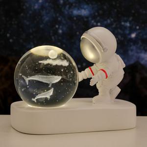 bookaz 우주인 수정구 무드등 04.고래