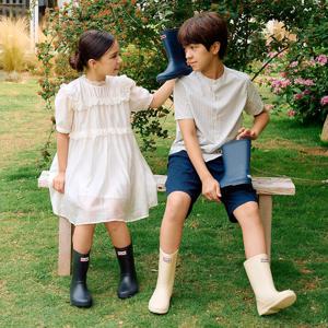 키즈 주니어 아동용 레인부츠 어린이 장화 3clolors