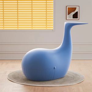 비아오디안 벨루가 고래의자 키즈카페 야외의자 5colors