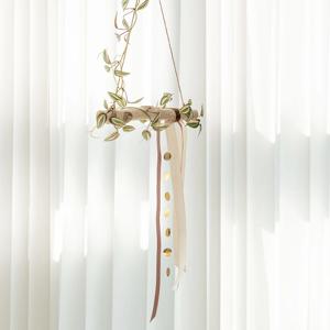 달개비 햇살 가랜드 자작나무 30cm 인테리어소품
