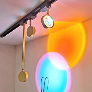 선셋레일조명 8W (LED 일체형) 노을조명 인테리어 오로라빛 무지개빛