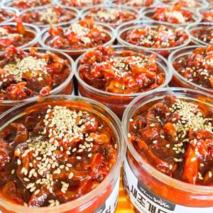 제철 새조개 무침 자숙 새조개살