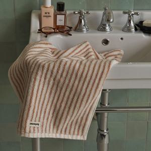 홈바디 타월 베이지 스트라이프 5P