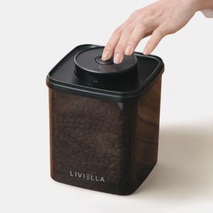 무선 자동 진공 C타입 충전 밀폐 용기 2.6L 버튼형