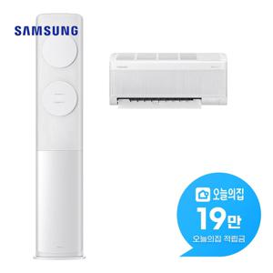 [렌탈] 비스포크 AI 2in1에어컨 56+18m2 (메탈화이트) AF70F17D11WRS