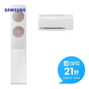 [렌탈] 비스포크 2in1 에어컨 62+18m2 (로즈골드) AF70F19D24IR3S