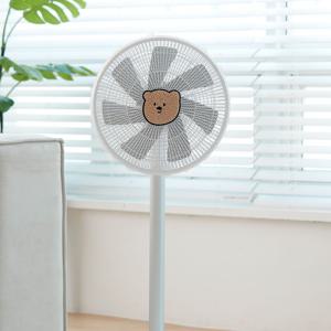 선풍기 안전망 자수 선풍기커버 보호망 선풍기망 문곰이