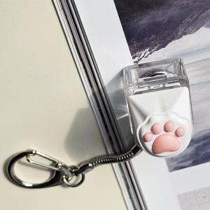 냐옹 고양이 발바닥 키링 키캡 가방 열쇠 차키 책가방 키홀더 우정템 NYAK-1