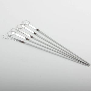 에코 스텐 링 꼬치 5P 바베큐 캠핑용 고기 꼬지 스테인리스 재사용 꼬치세트