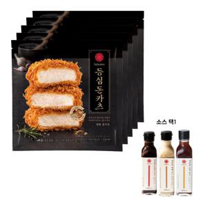 등심돈카츠 5 개 + 소스 3종 중 택 1