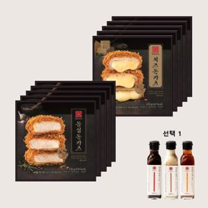 오리지널 돈카츠 2종 세트 (등심 5 치즈 5) + 소스 3종 중 택 1