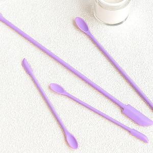실리콘 화장품 스파츌라 3size 메이크업 도구 스푼 주걱 스틱 믹싱 피부 미용 뷰티 크림