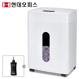 현대오피스 저소음 문서세단기 10매 25L PK-1003CD 자동절전 파쇄기