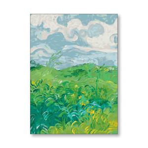 [해외]특대형 쉬운그림그리기 DIY 명화 유화 아크릴화 그림 캔버스색칠 고흐 풍경화 70