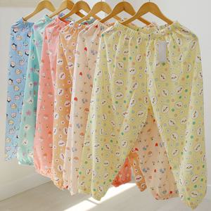 캐릭터 여름 파자마바지 ML 포포면 시어서커 9부 밴딩 조거 팬츠 홈웨어 잠옷