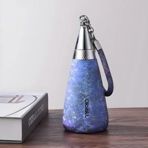 티타늄 엣지 오볼 텀블러 350ml 순수티타늄 선물 프리미엄 휴대용 보온 보냉