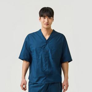 남 자주롭다 한복 실내복 반팔 셔츠